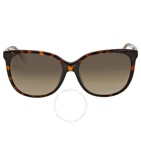 gg3754 gucci|Gucci Cat Eye Asia Fit Havana Ladies Sunglasses .